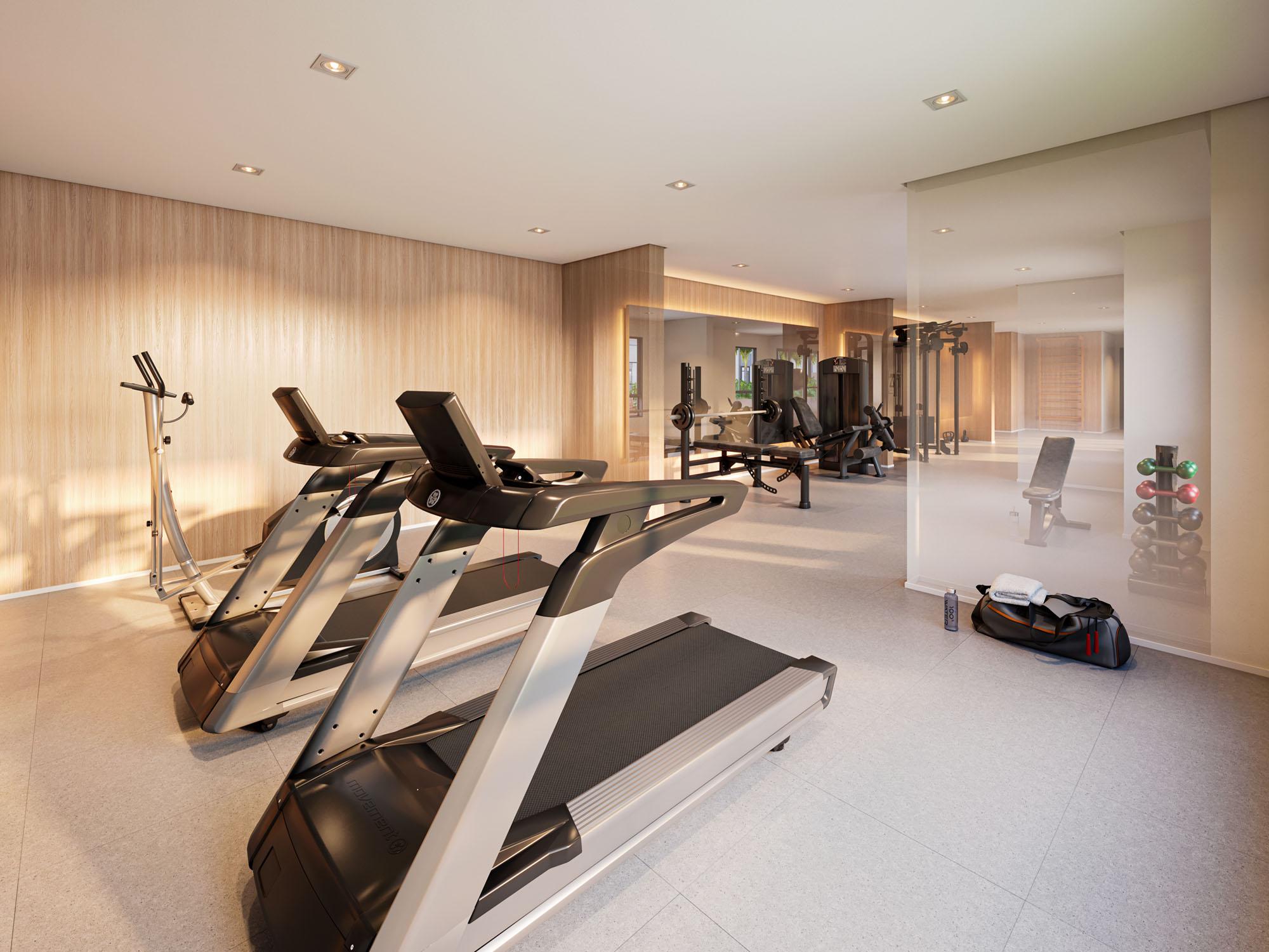PERSPECTIVA ILUSTRADA DO FITNESS