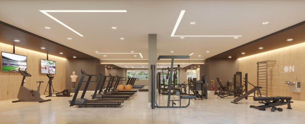 PERSPECTIVA ILUSTRADA DO ESPAÇO FITNESS