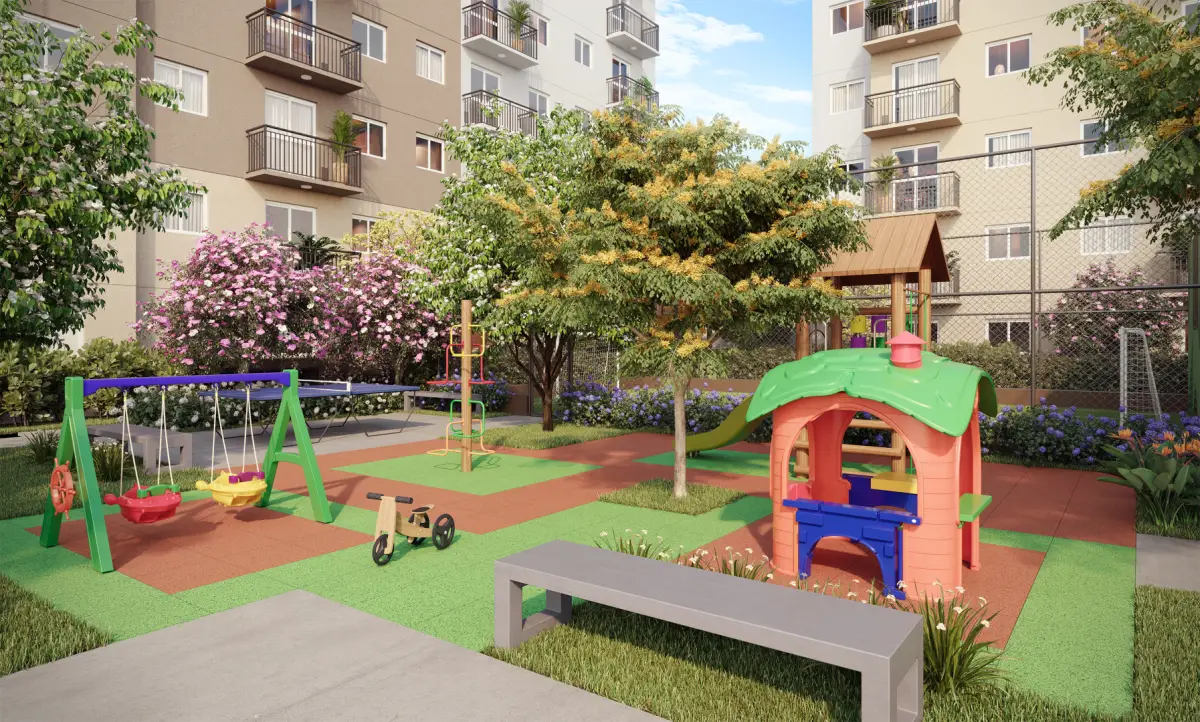 PERSPECTIVA ILUSTRADA DO PLAYGROUND