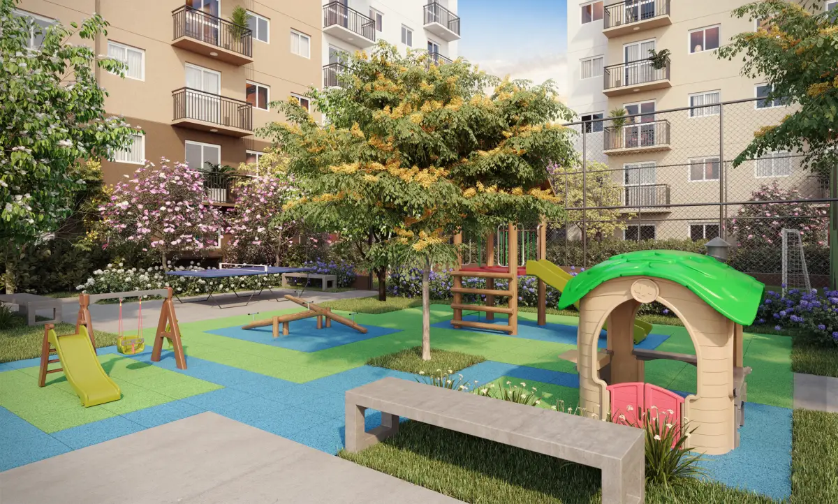 PERSPECTIVA ILUSTRADA DO PLAYGROUND