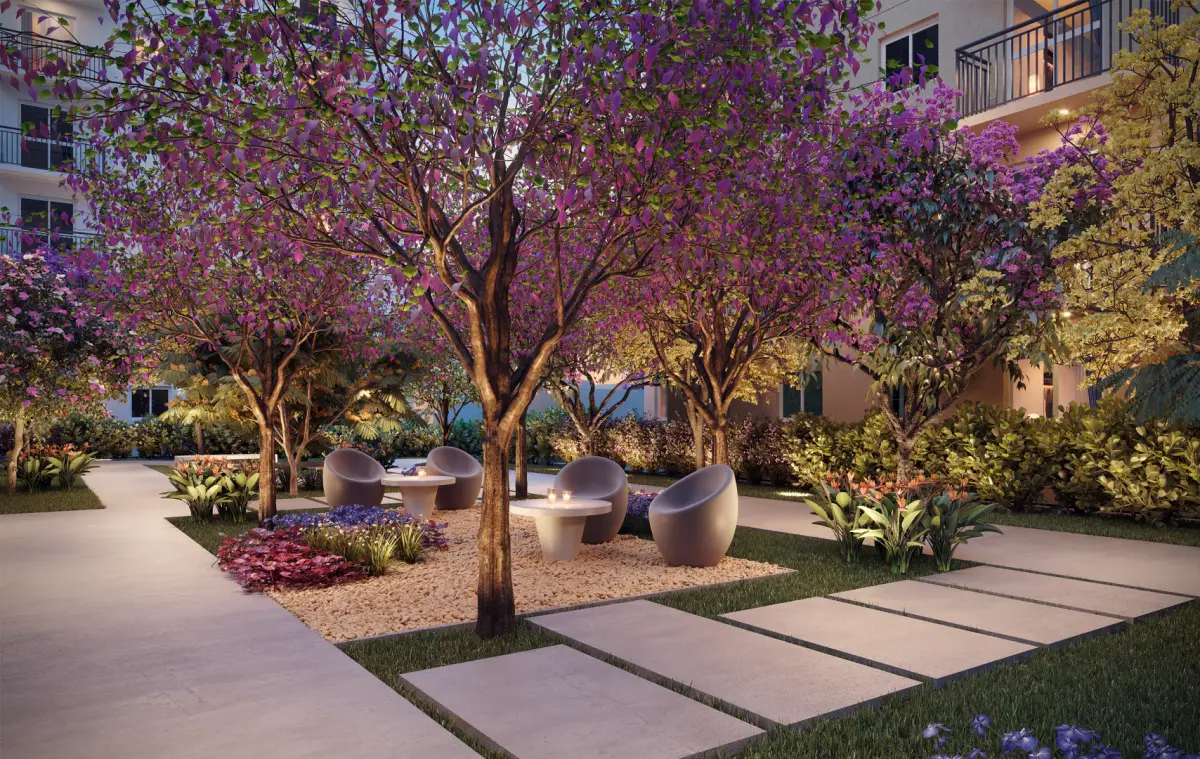 PERSPECTIVA ILUSTRADA DA PRAÇA CONTEMPLATIVA