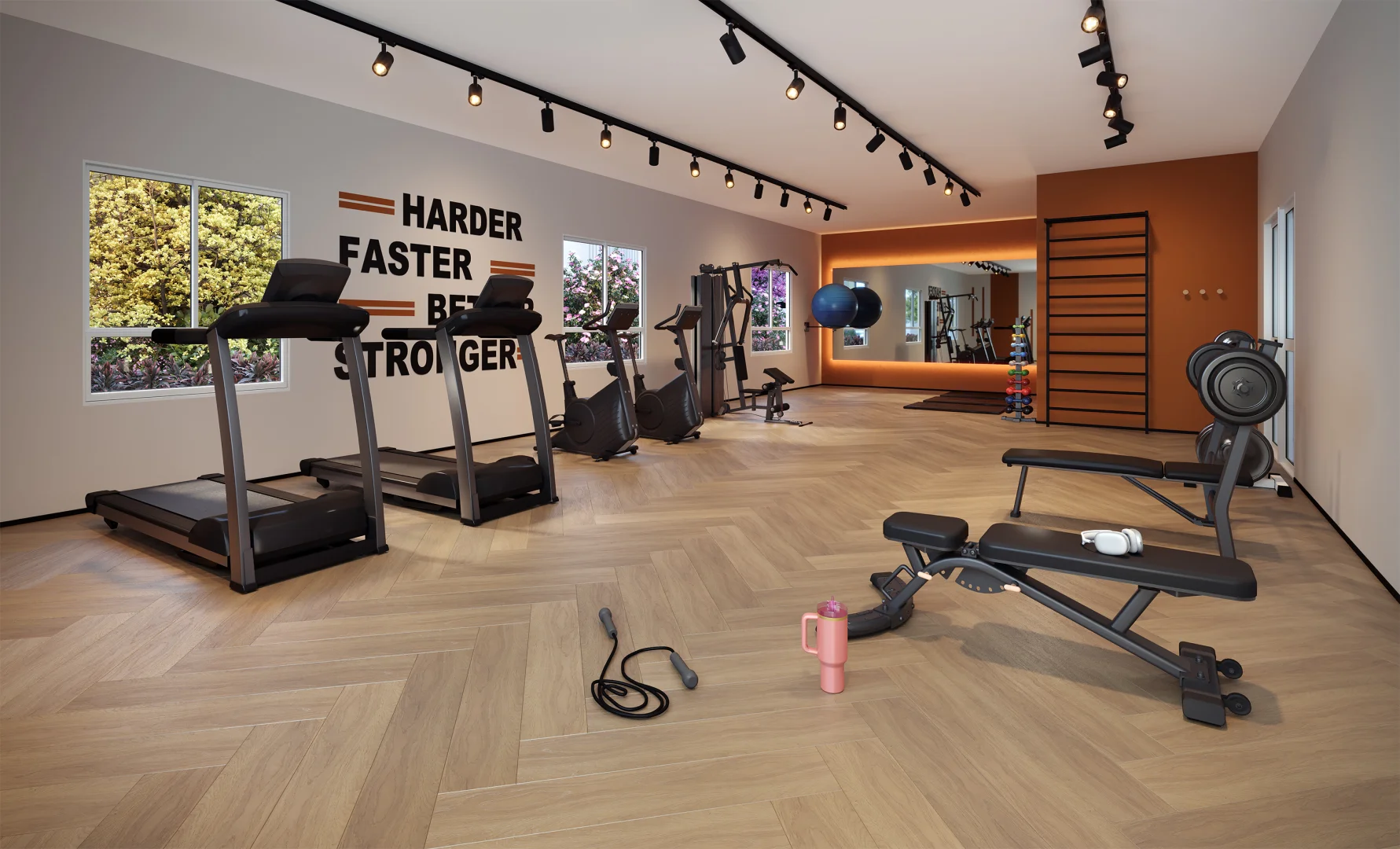 PERSPECTIVA ILUSTRADA DO FITNESS