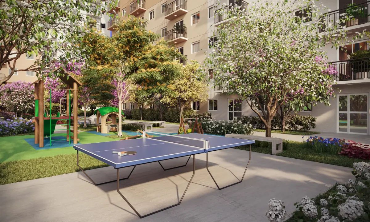 PERSPECTIVA ILUSTRADA DO TENIS EXTERNO